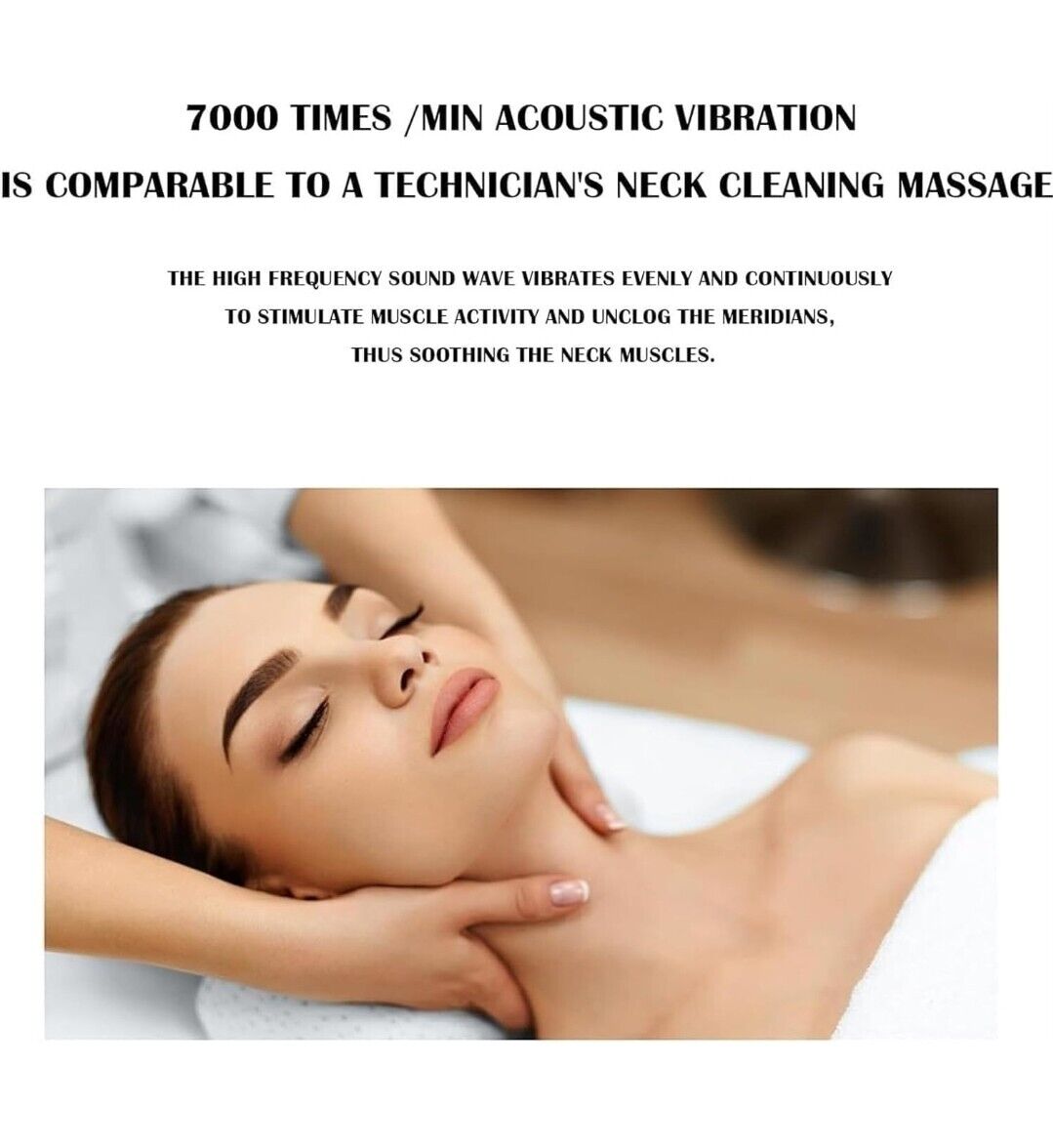 Neck & Face Massager with 7 Colors-Multi-Functional Skincare Tool,Home Beauty Device for Wrinkles&Relaxation