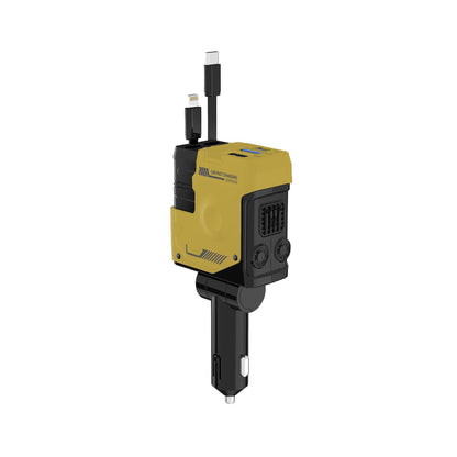 Car Charger Fast Charging And Retractable 4 in 1 Cigarette Lighter