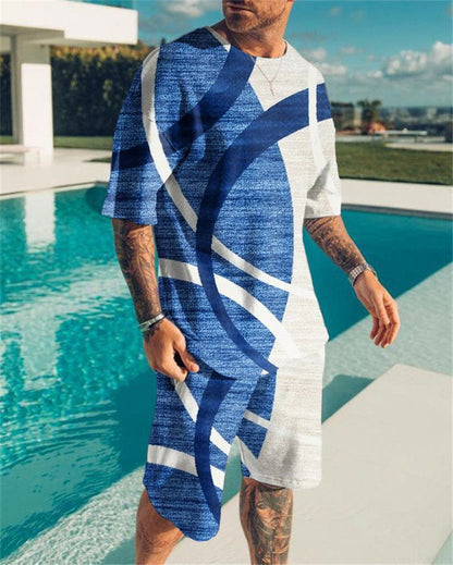 T-shirt Men's T-shirt Casual Suit