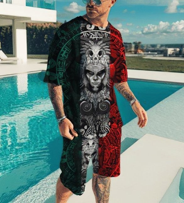 T-shirt Men's T-shirt Casual Suit