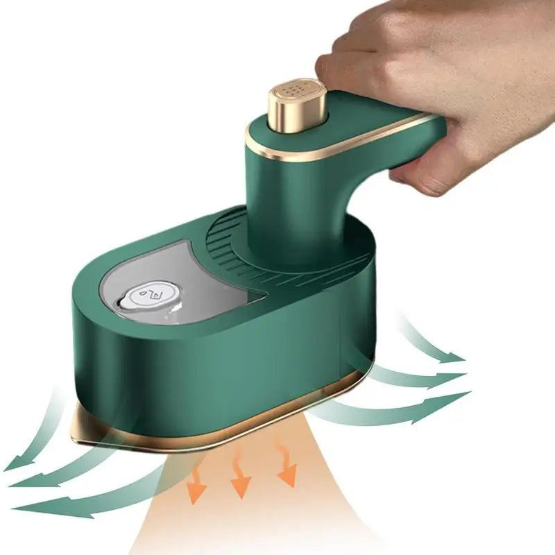 Portable Mini Ironing Machine, Mini Portable Handheld Electric Iron, Mini Electric Dry Iron Machine with Spray Water, Travel Garment Steamers Micro Steam Iron for Home and Travel