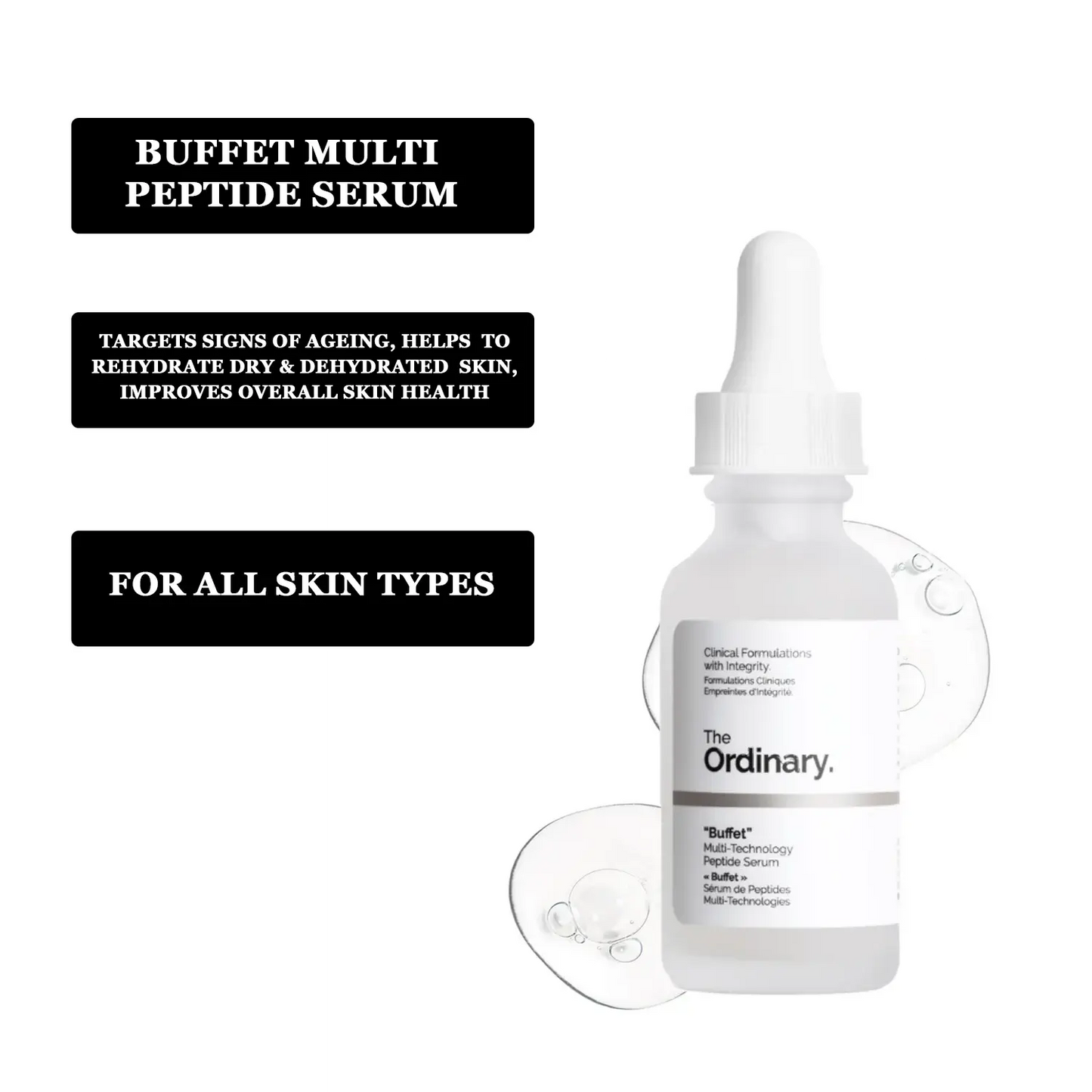 The Ordinary Buffet, Multi-Technology Peptide Serum.