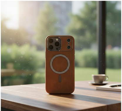 Vintage Leather MagSafe Case for iPhone