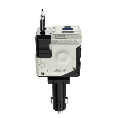 Car Charger Fast Charging And Retractable 4 in 1 Cigarette Lighter