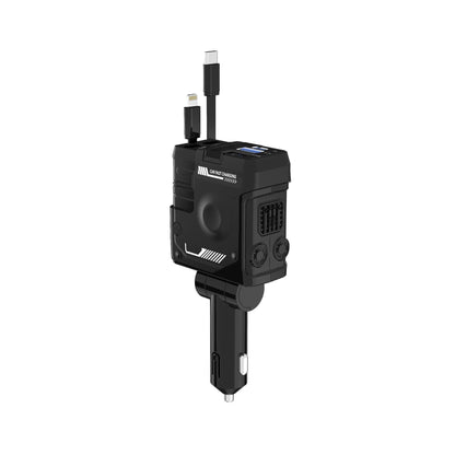 Car Charger Fast Charging And Retractable 4 in 1 Cigarette Lighter