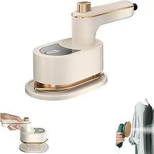 Portable Mini Ironing Machine, Mini Portable Handheld Electric Iron, Mini Electric Dry Iron Machine with Spray Water, Travel Garment Steamers Micro Steam Iron for Home and Travel