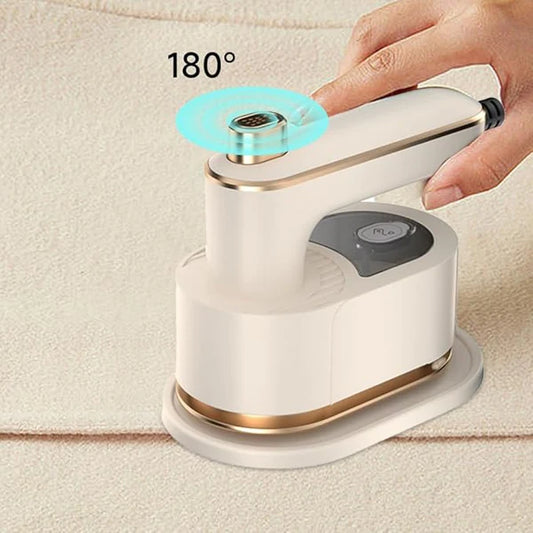 Portable Mini Ironing Machine, Mini Portable Handheld Electric Iron, Mini Electric Dry Iron Machine with Spray Water, Travel Garment Steamers Micro Steam Iron for Home and Travel